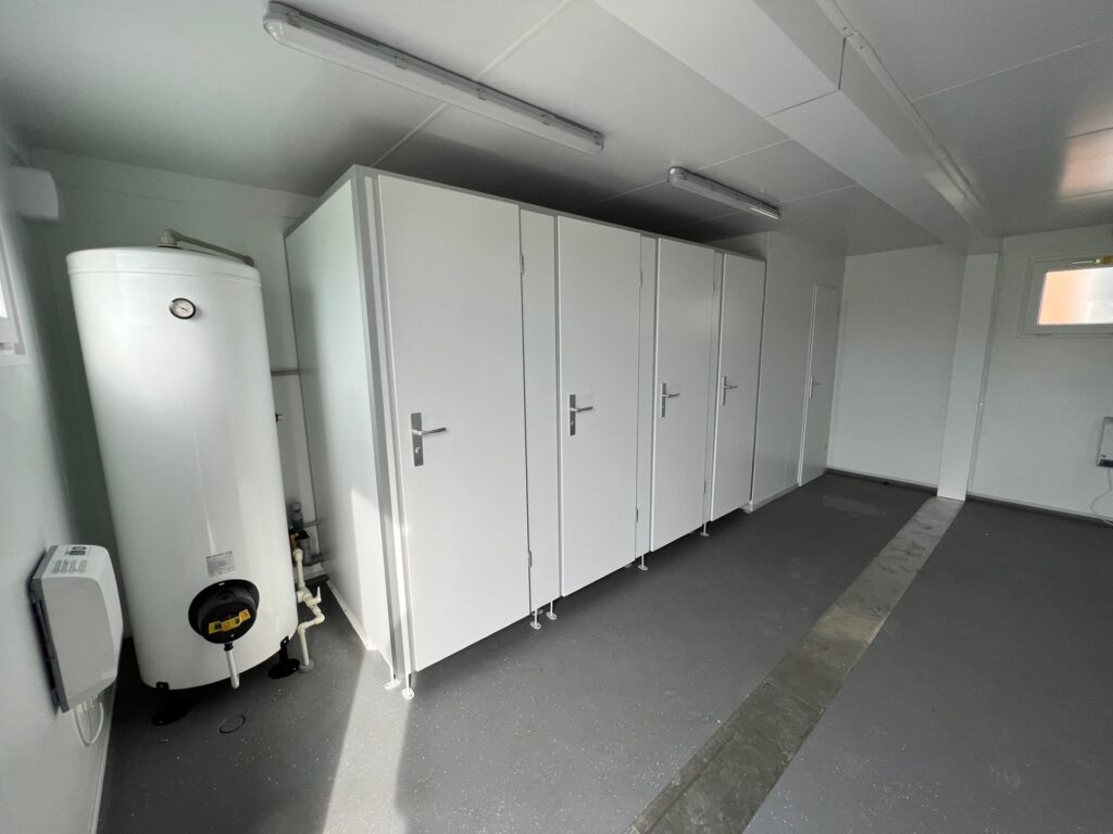 Sanitaires et vestiaires modulaires